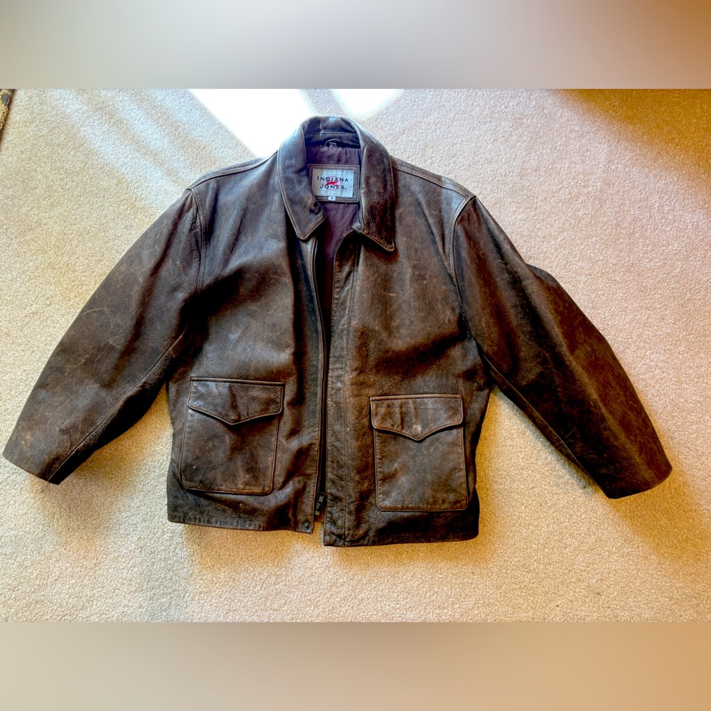 Men's Brown Leather Jacket